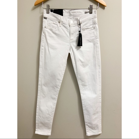 New COH Avedon Skinny Ankle Jeans White | Size 23 - Picture 6 of 11